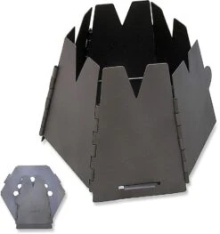Vargo Hexagon Wood Stove Titanium -Firesettle Camp Shop 1000 164