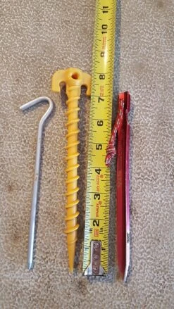 Tentsile X3 Giant Pegs -Firesettle Camp Shop 20160515 135919