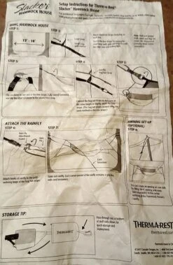 Therm-a-Rest Slacker Hammock House -Firesettle Camp Shop 20170423 202227