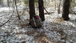 Seek Outside Medium Titanium Wood Stove & Stovepipe -Firesettle Camp Shop 20171111 103909