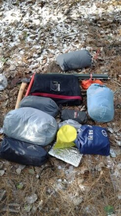 Seek Outside Medium Titanium Wood Stove & Stovepipe -Firesettle Camp Shop 20171111 104435