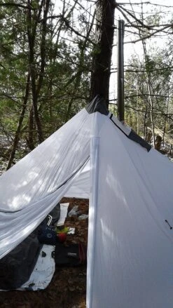 Seek Outside Medium Titanium Wood Stove & Stovepipe -Firesettle Camp Shop 20171111 123802