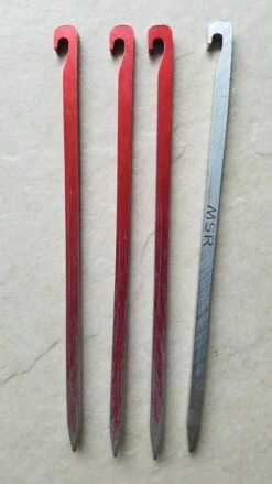 MSR Needle Tent Stakes -Firesettle Camp Shop 20201116 115851