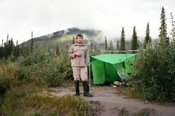 Churchill River Canoe Outfitters Nylon Campfire Tent 5x7 9 Churchill River Canoe Outfitters Nylon Campfire Tent 5x7 -Firesettle Camp Shop Campfire Tent 7