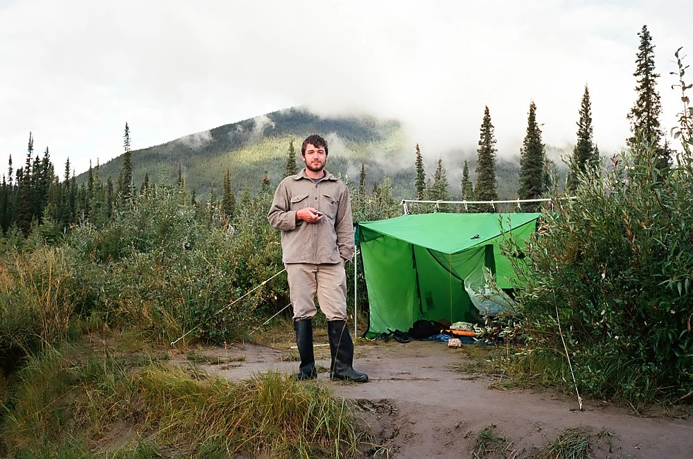 Churchill River Canoe Outfitters Nylon Campfire Tent 5x7 4 Churchill River Canoe Outfitters Nylon Campfire Tent 5x7 - Image 4