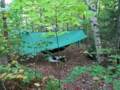 UGQ SilPoly Rectangular Cat Cut Tarp (10x12) -Firesettle Camp Shop DSC02585a