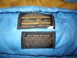 Eddie Bauer Vintage 0 Down Sleeping Bag Quilt -Firesettle Camp Shop IMGP0186