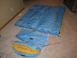 Eddie Bauer Vintage 0 Down Sleeping Bag Quilt -Firesettle Camp Shop IMGP0190