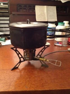 Primus OmniLite TI 38 Primus OmniLite TI -Firesettle Camp Shop IMG 0898