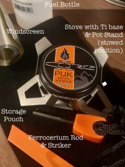 MySurvivalPack Core PUK Micro Stove -Firesettle Camp Shop IMG 9828