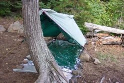 Wenzel StarLite -Firesettle Camp Shop Isle Royale 2007 Wenzl tarp mod