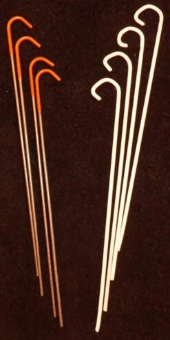 Terra Nova Titanium 1g Skewer Pegs -Firesettle Camp Shop P1000715