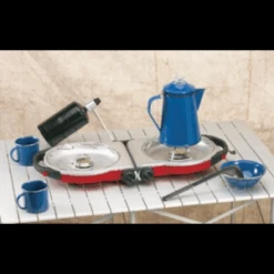 Coleman PerfectFlow InstaStart Fold N Go 2-Burner Stove -Firesettle Camp Shop l580328