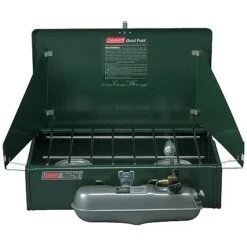 Coleman Dual Fuel 2-Burner Stove -Firesettle Camp Shop opplanet coleman outdoor 2 burner dual fuel stnd stove 3000000788
