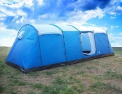 Peaktop 8 Man Big Tunnel Spider Family Group Camping Tent -Firesettle Camp Shop tent 1