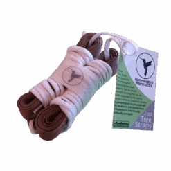 Hummingbird Hammocks Tree Straps -Firesettle Camp Shop treeStrapsTrans Small